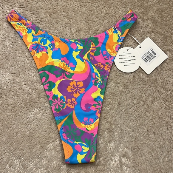 KULANI KINIS High Leg Vintage Bikini Bottom - Picture 3 of 5